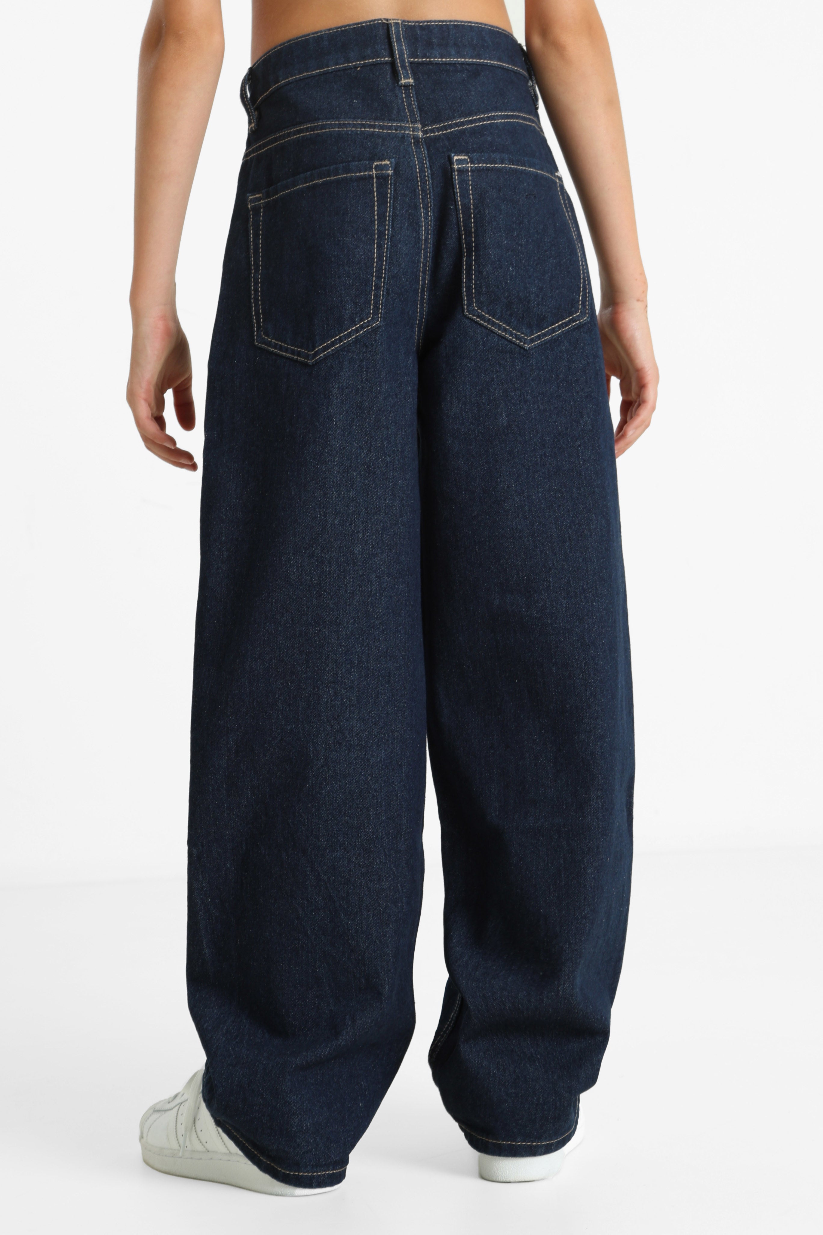Jean wide leg - Bleu foncé