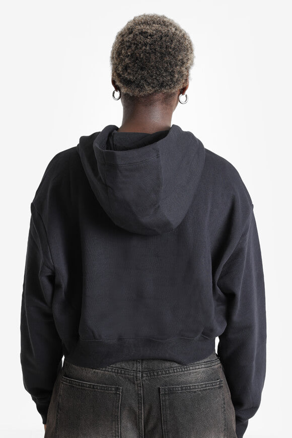 Oversize hooded sweatshirt - Black