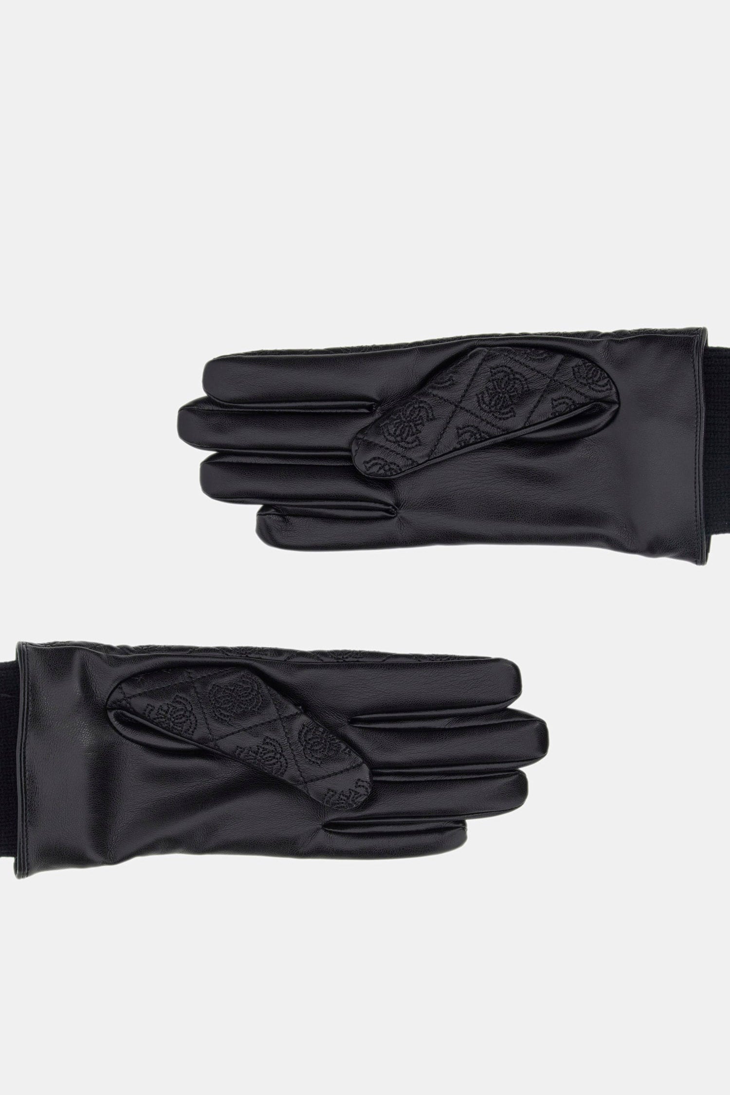 Calista gants en similicuir - Black