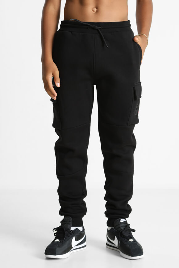 Ovello Chevron pantalon en sweat - Jet Black