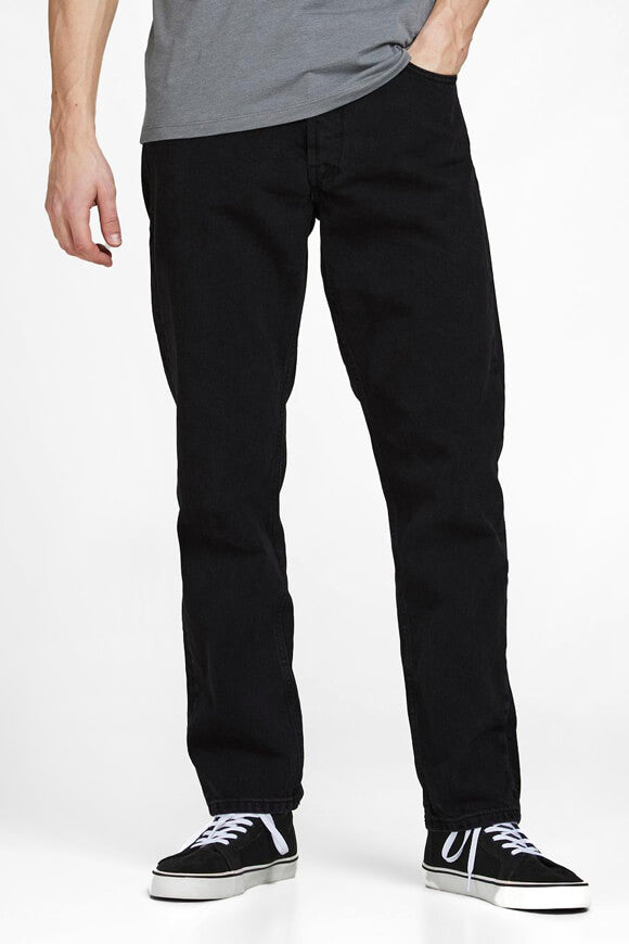 Chris Relaxed Fit Jeans L32 - Black