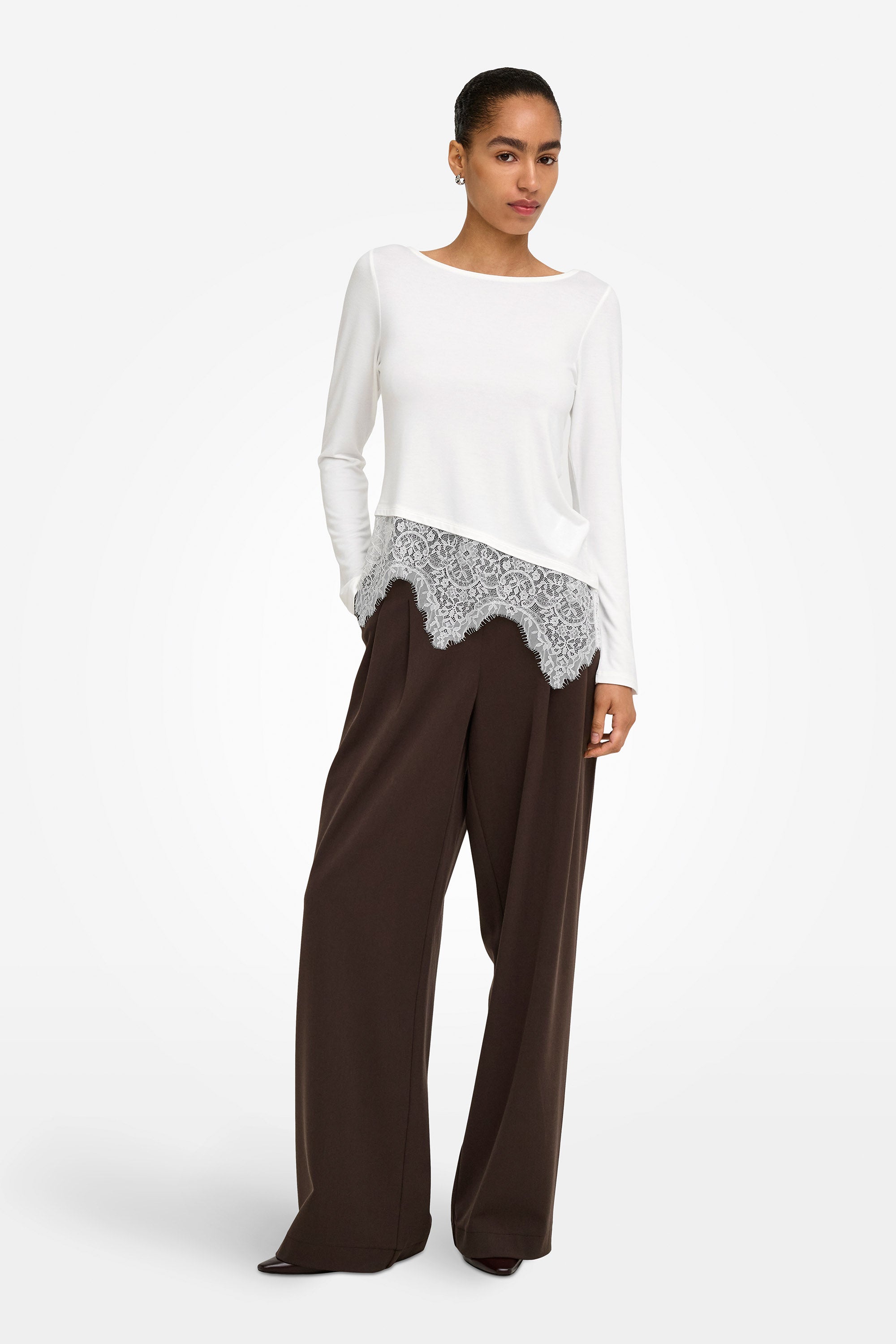 Camicia ONLLAILA a maniche lunghe - Cloud Dancer