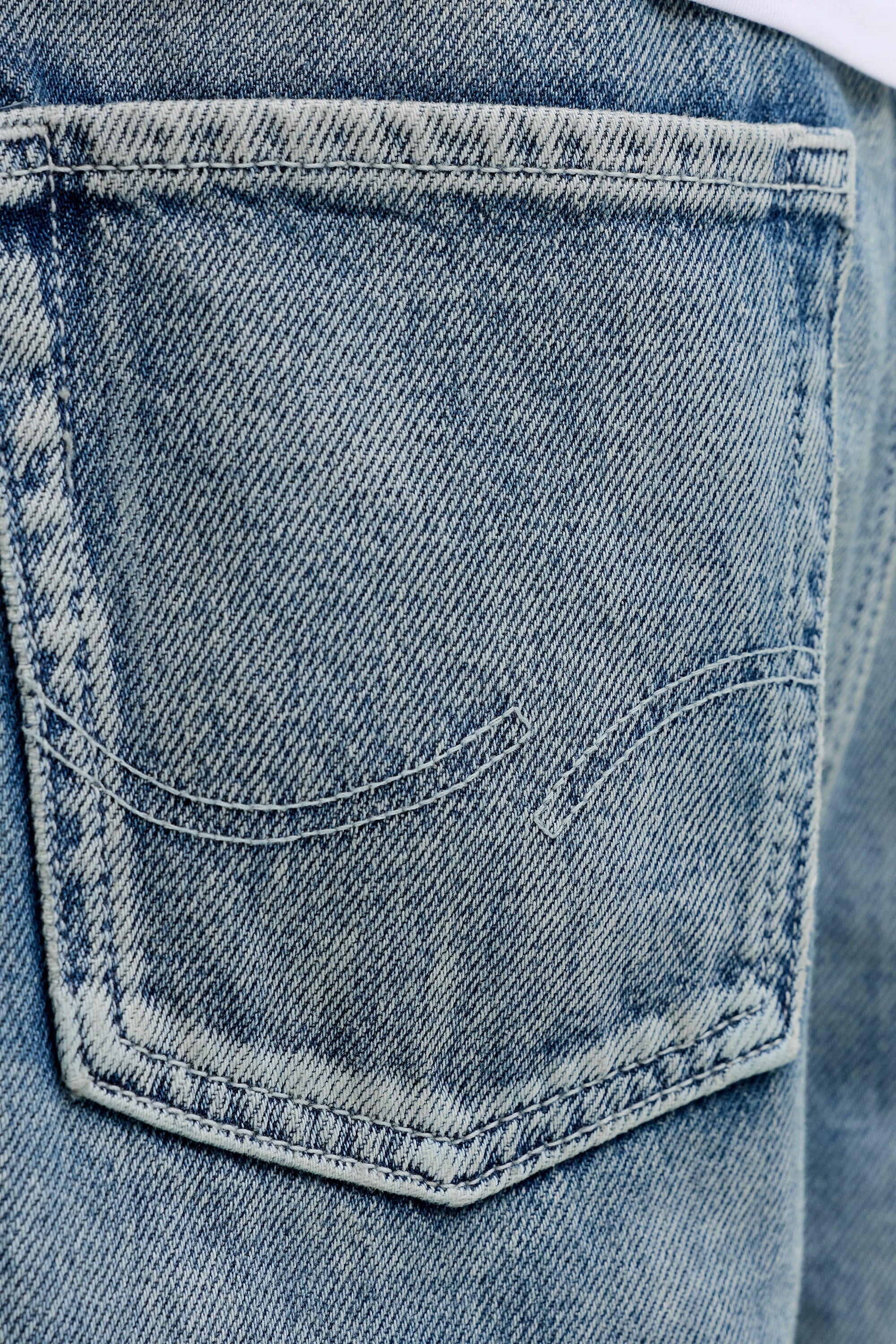 JJIALEX Baggy Jeans - Dark Blue Denim