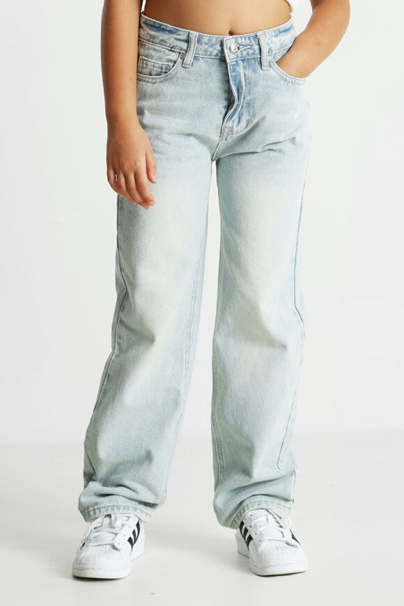 Jeans straight fit - Blu chiaro lavato