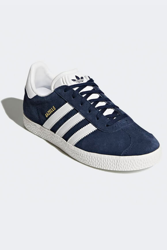 Gazelle Sneaker - Collegiate Navy + Cloud White