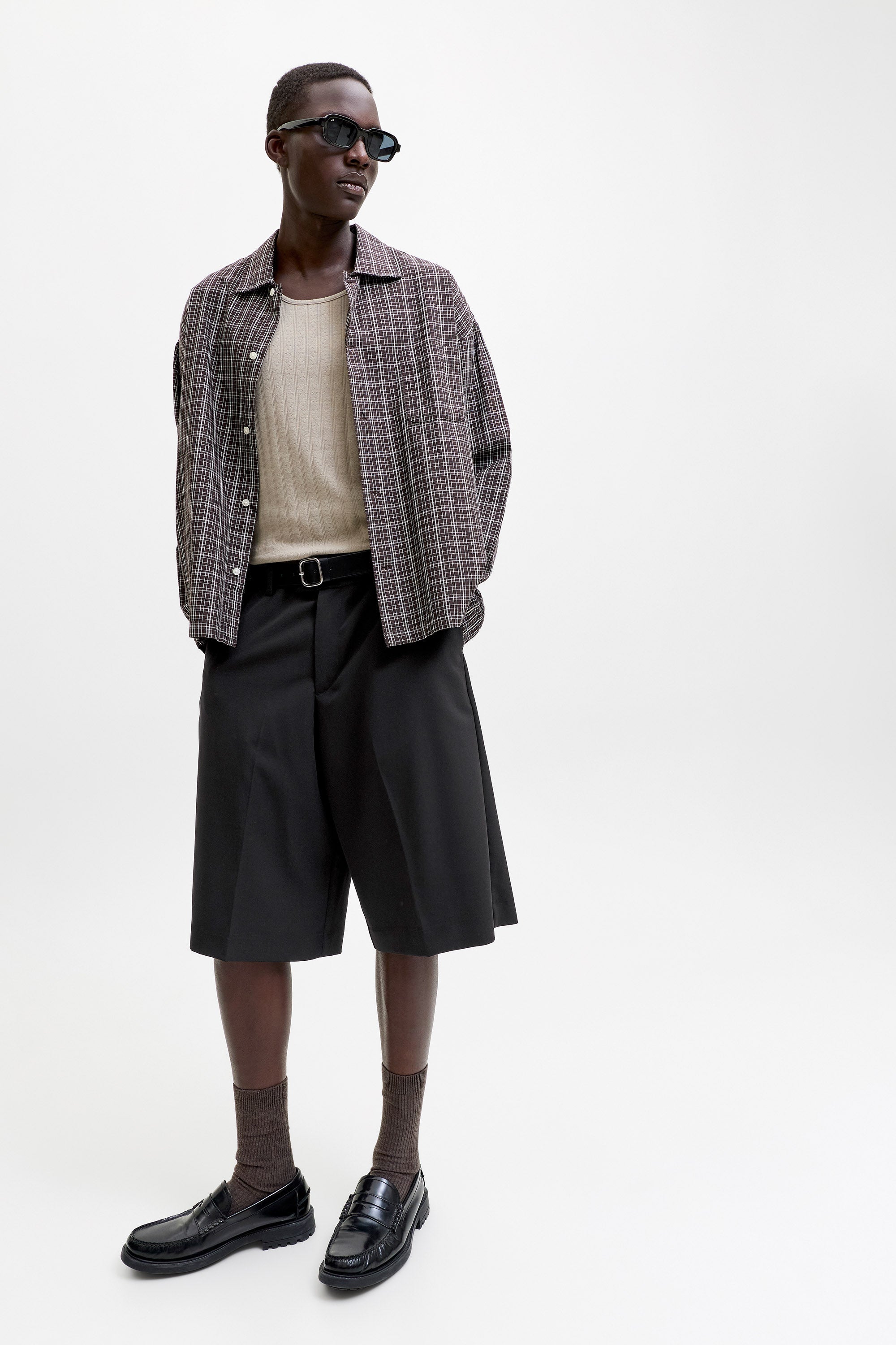 JPSTOWEN Chino Bermudashorts - Black