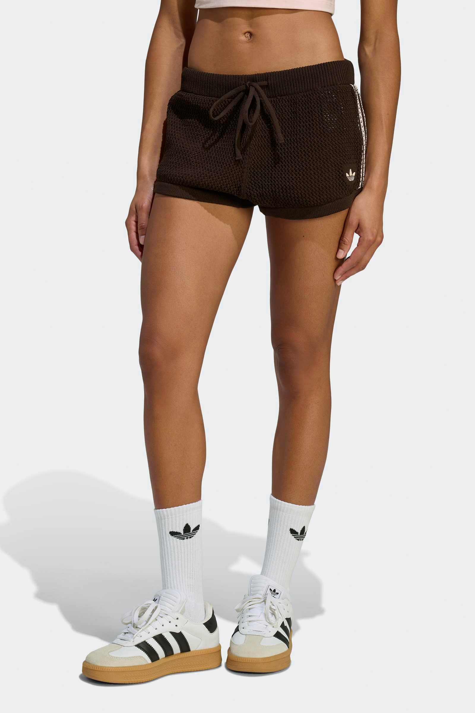 Häkelshorts - Aurora Coffee