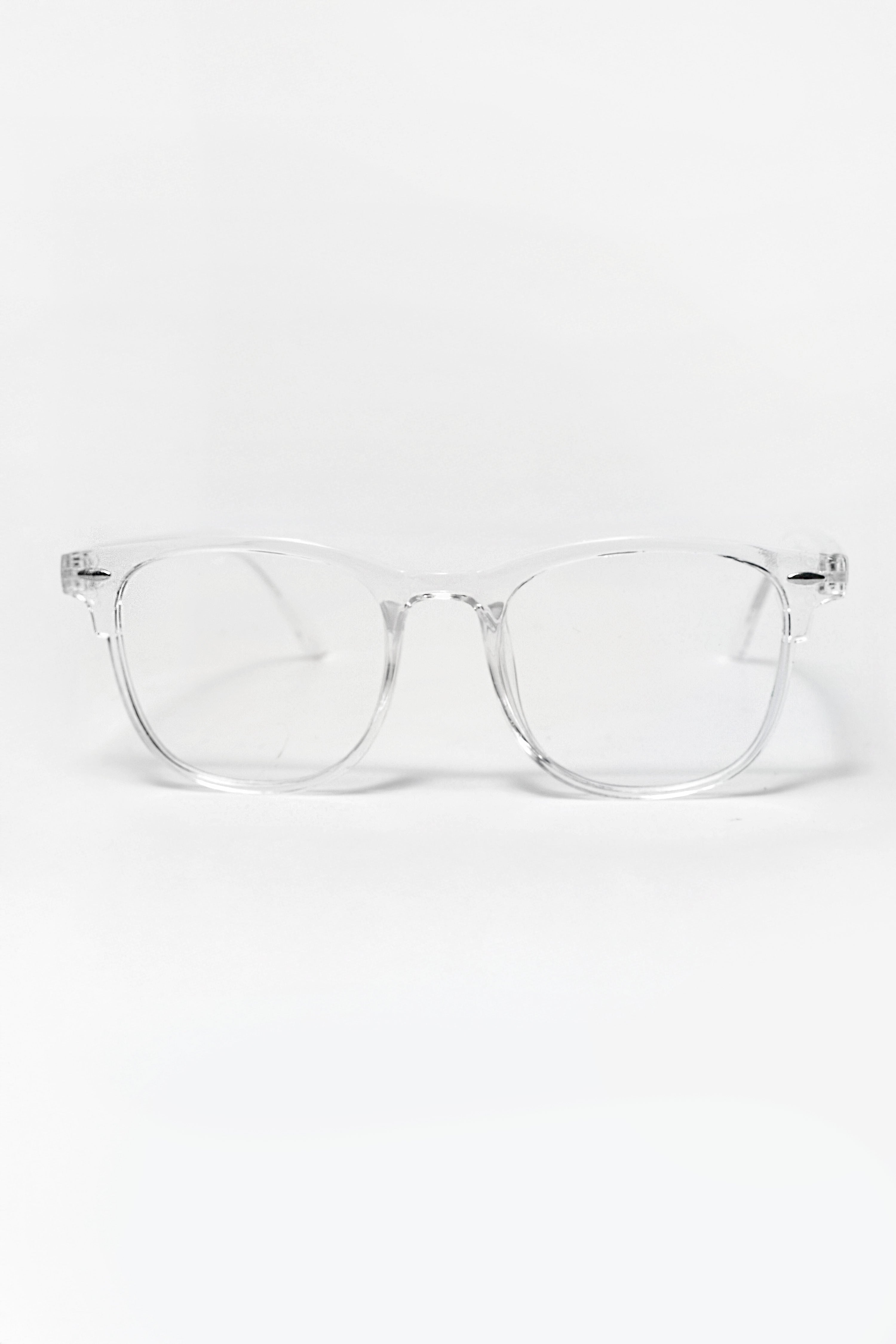 Brille - Clear + Blue