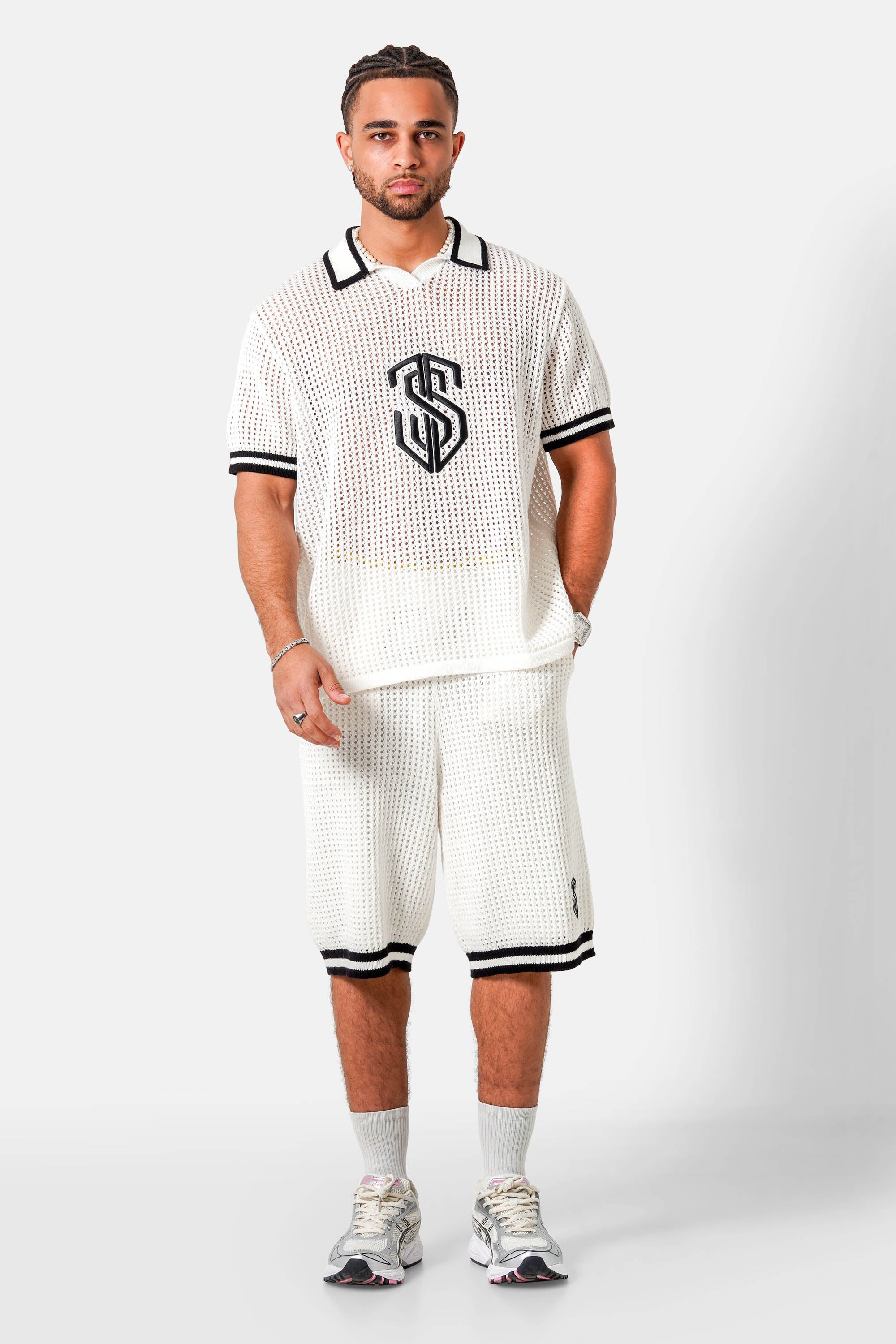 Häckel T-Shirt - White + Black