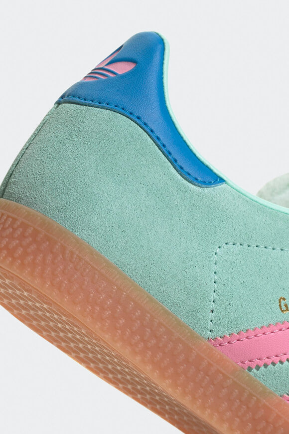 Sneaker Gazelle - Menta chiara + Rosa Bliss + Blu brillante
