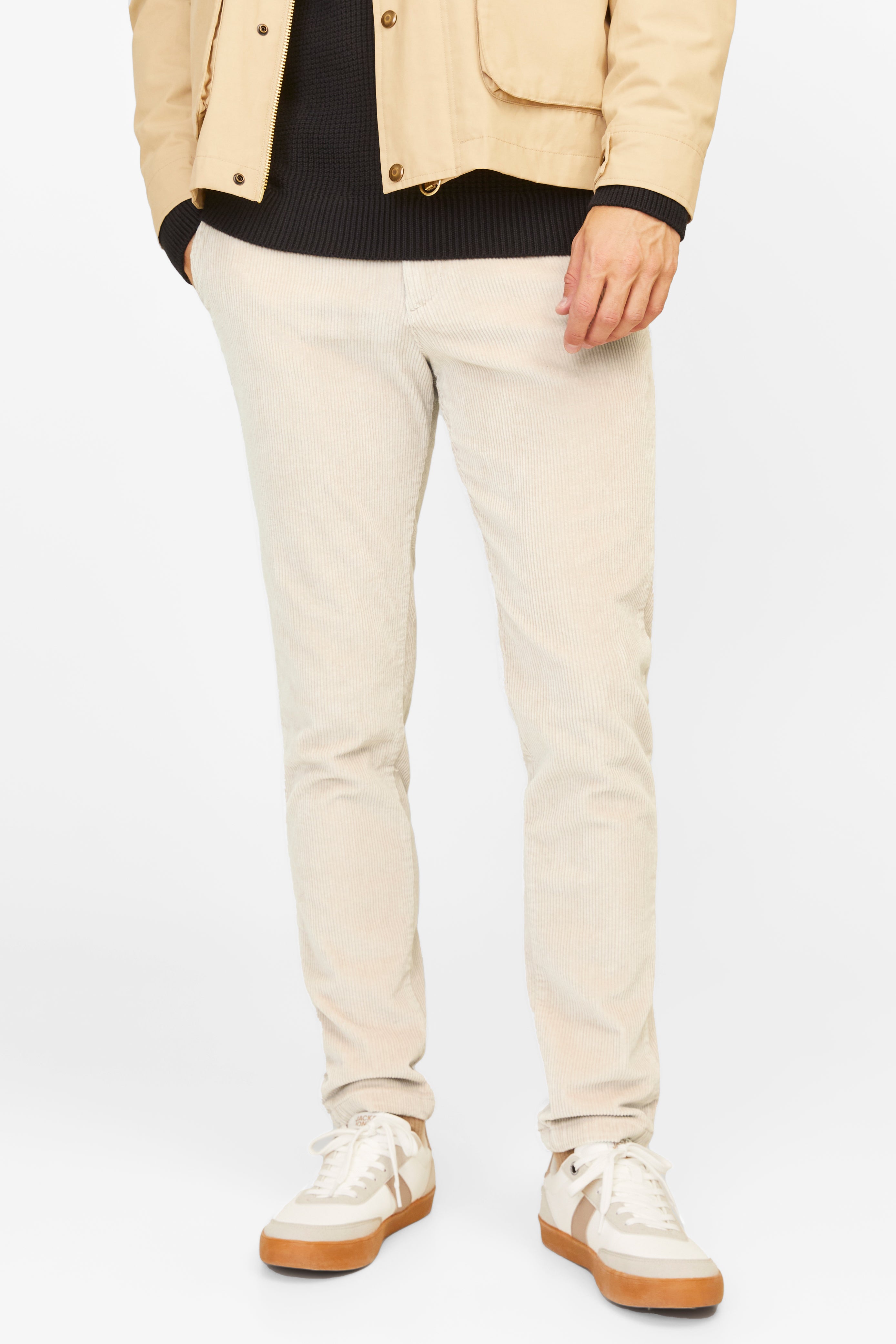 JPSTMARCO Chino en velours côtelé L32 - Moonbeam