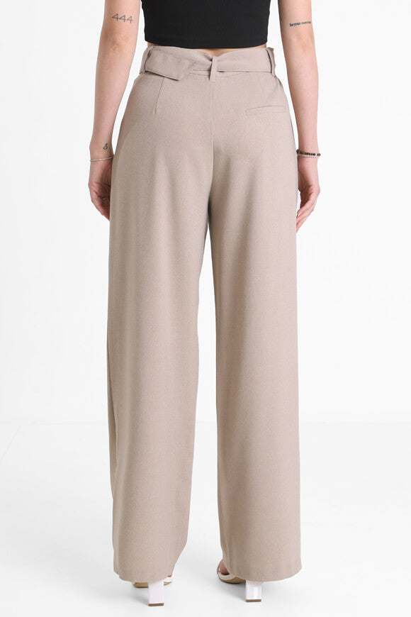 Wide Leg Hose - Beige