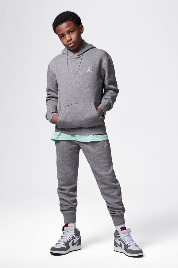 Brooklyn Fleece Kapuzensweatshirt - Carbon Heather