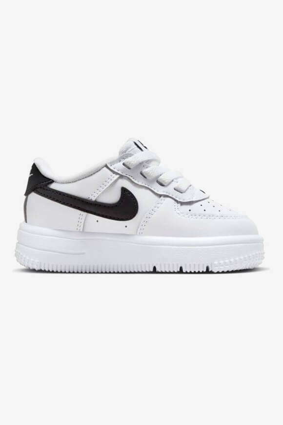 Force 1 EasyOn Baby Sneaker - White + Black