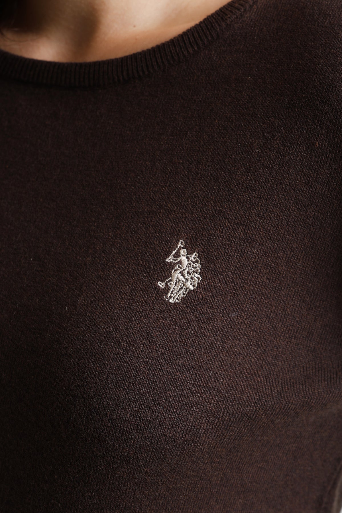 Maglione Pam in maglia fine - Brown
