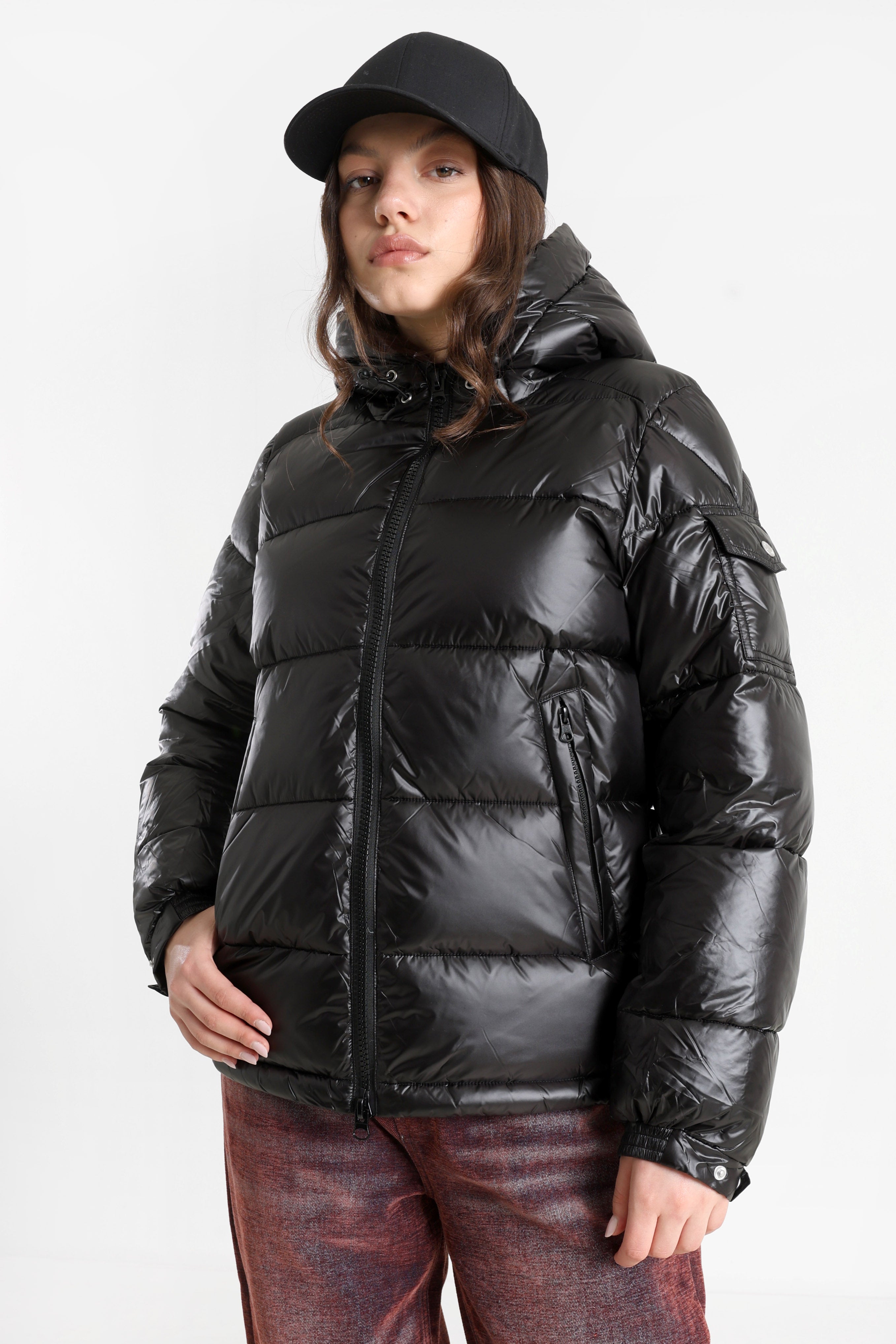 Pufferjacke - Schwarz