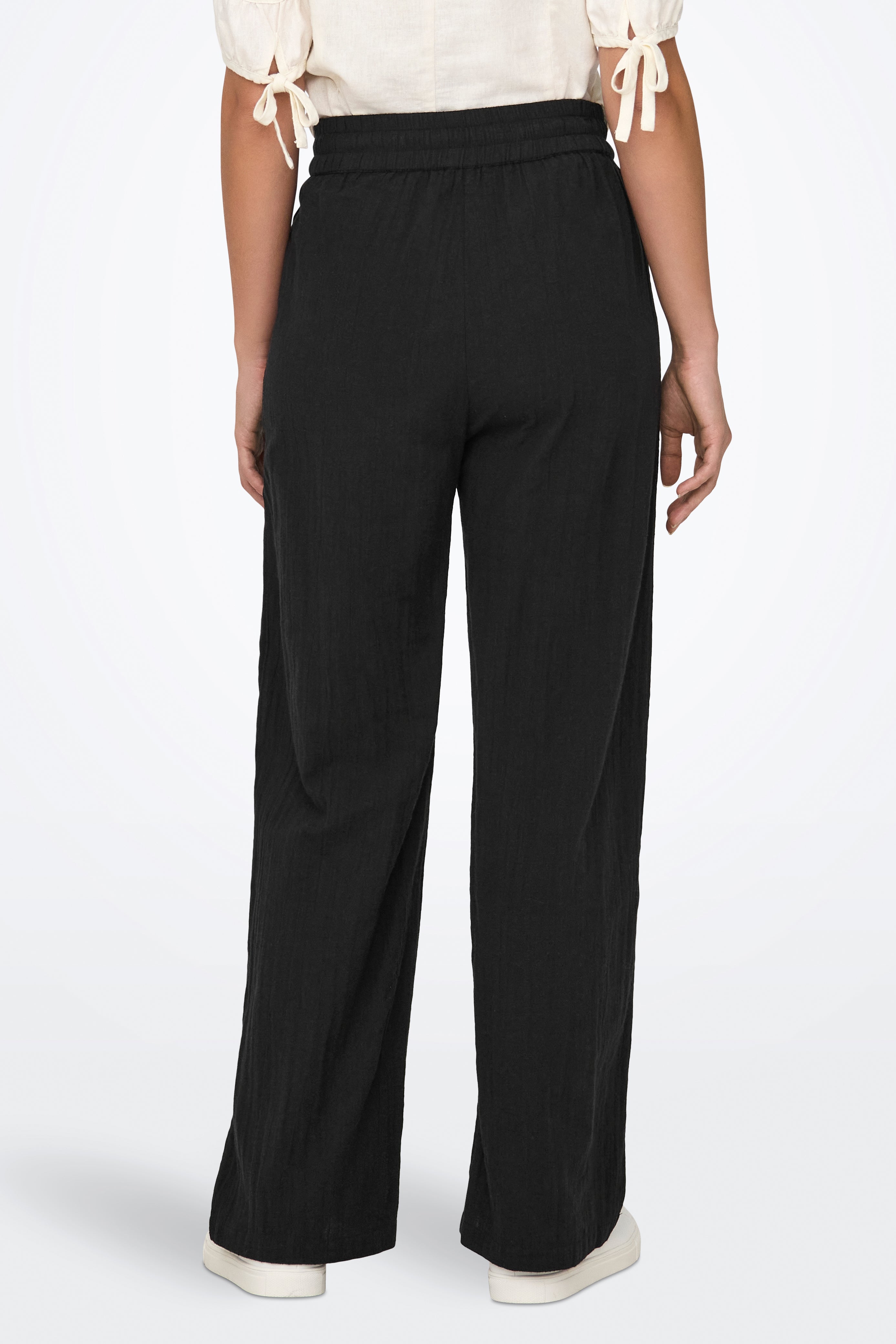 Tiziana Stoffhose - Black