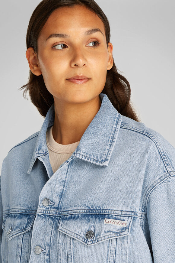 Veste en jean Boxy - Denim Light