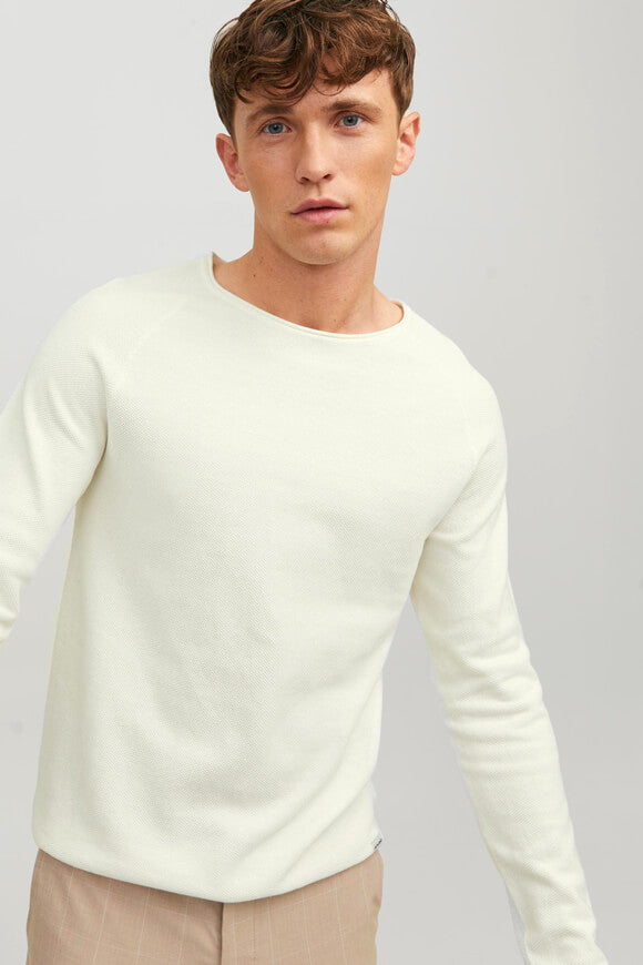 Pull en tricot fin - Cloud Dancer