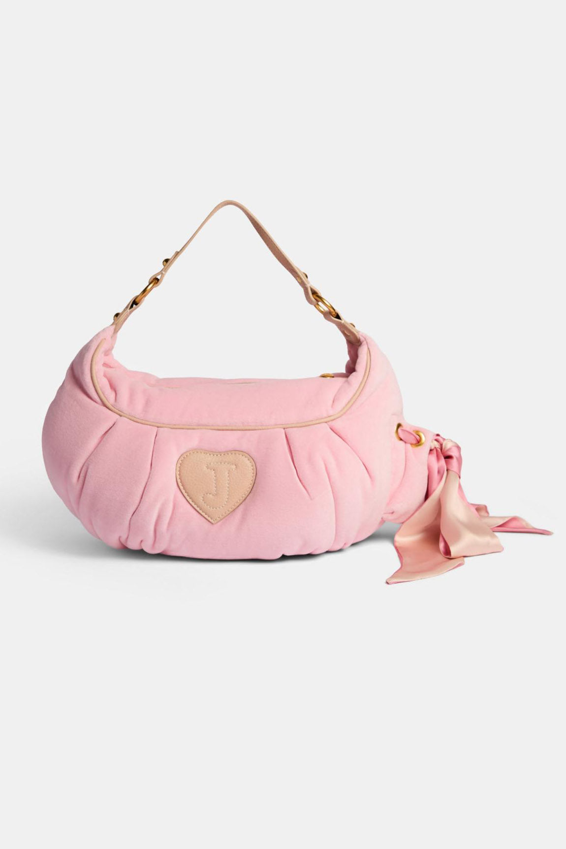 Hobo Samt Handtasche - Juicy Pink