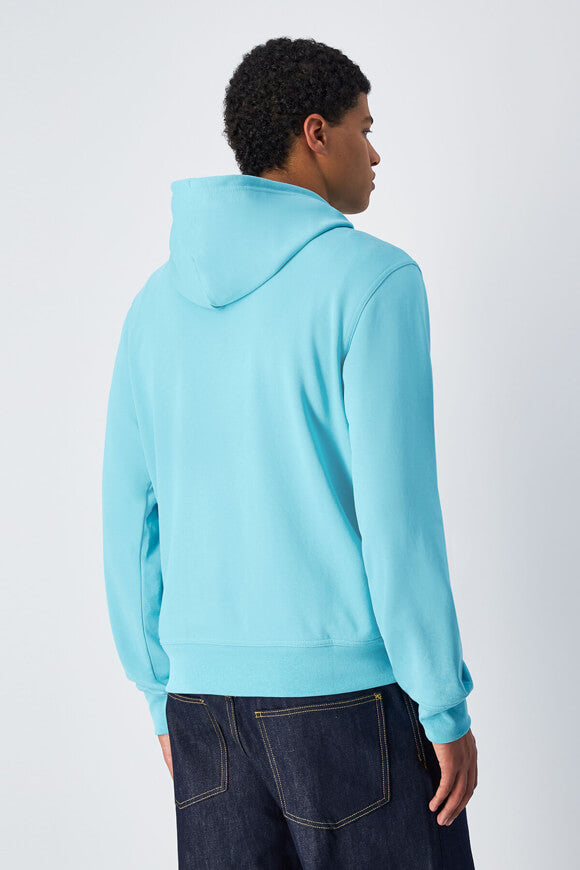 Hooded sweatshirt - Aqua Blue