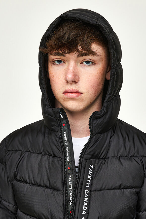 Fallonino Hybrid gesteppte Jacke - Jet Black