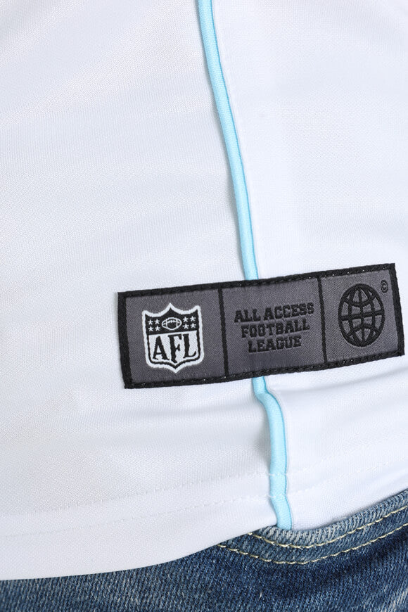 T-Shirt - Weiss + Hellblau