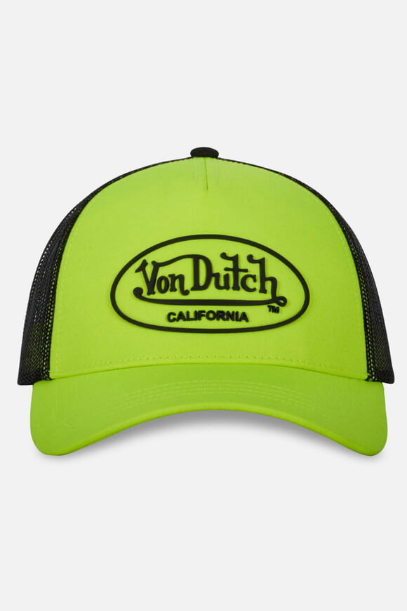 Casquette trucker / snapback - Lime + Black