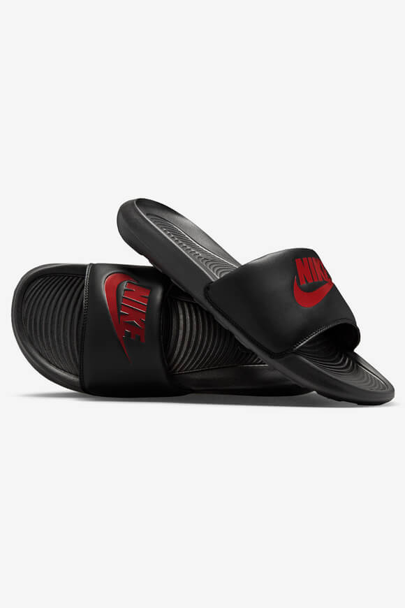 Victori One Pantoletten - Black + University Red