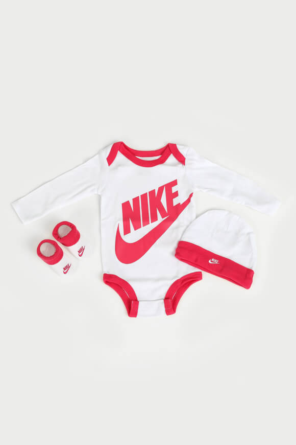 Baby-Set - Weiss + Pink