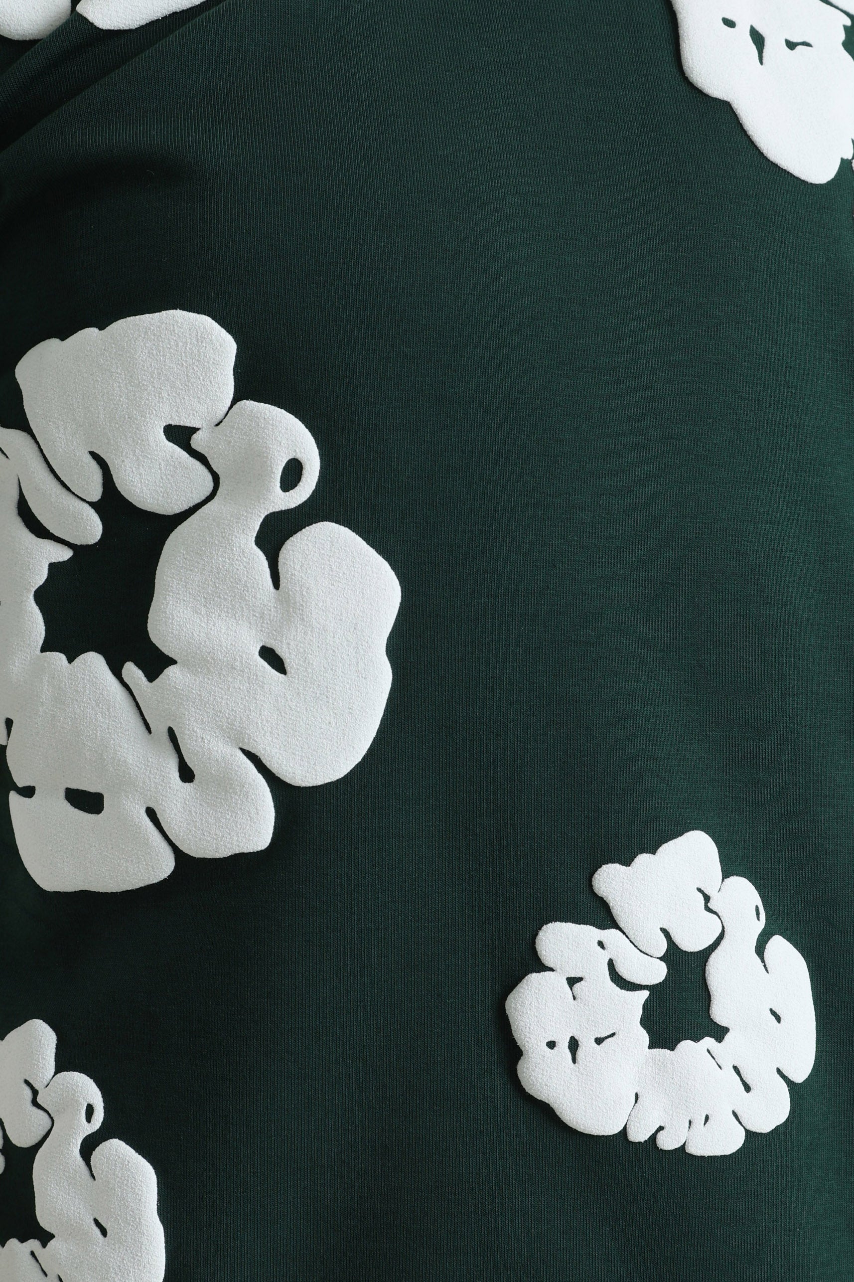 T-Shirt - Forest Green + White