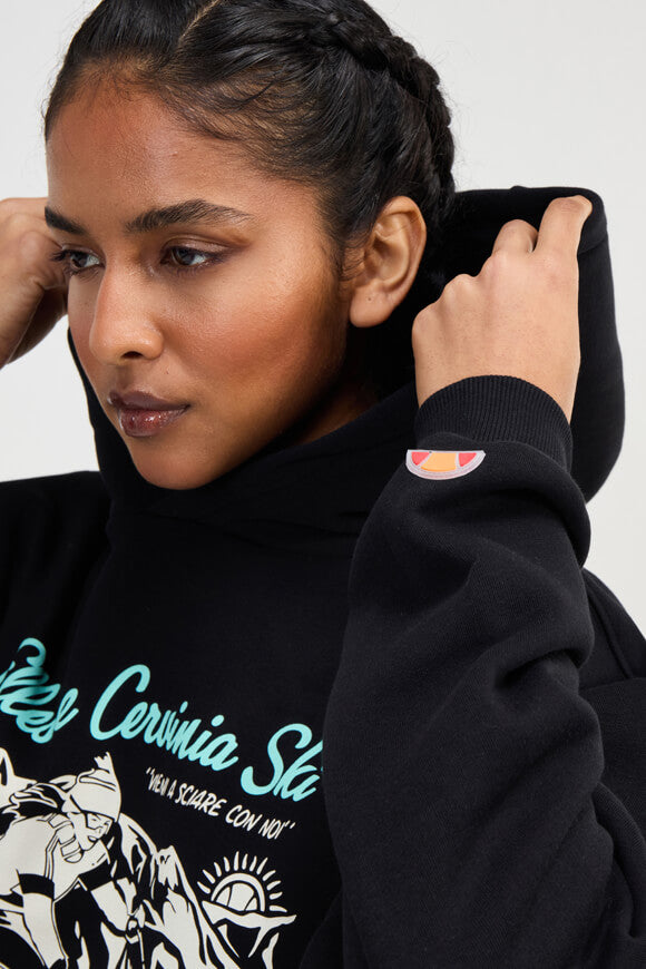 Brunner Oversize Hooded Sweatshirt - Black