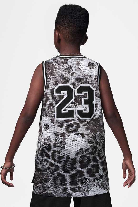 Mesh tank top - Black + Smoke Grey