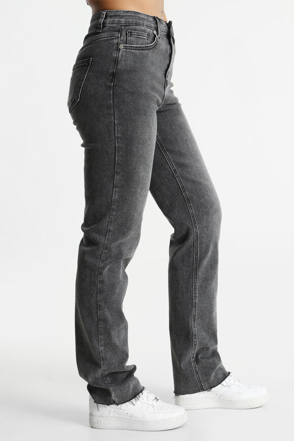 Straight leg jeans - Used black