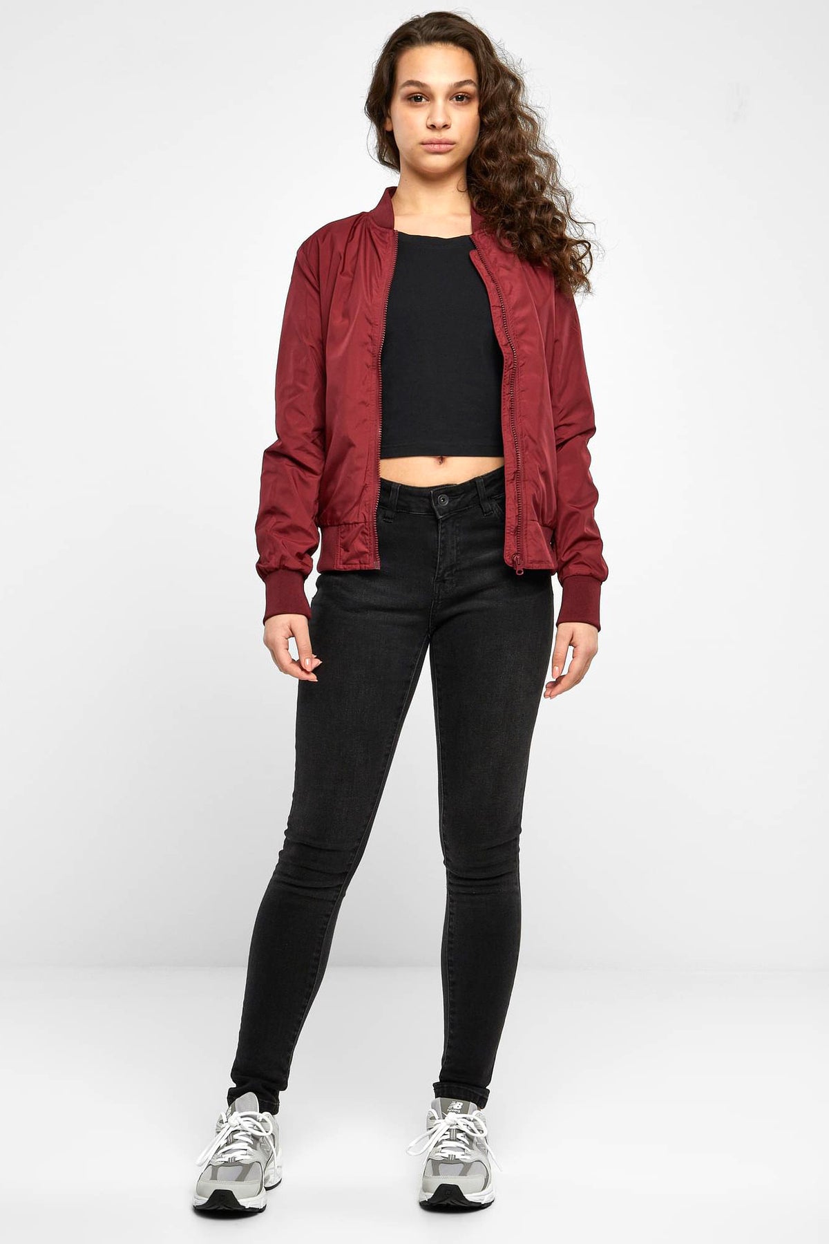 Veste bomber légère - Burgundy