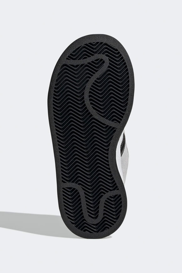 Campus 00s Kids Sneaker - Grey Two + Metallic Silver + Core Black