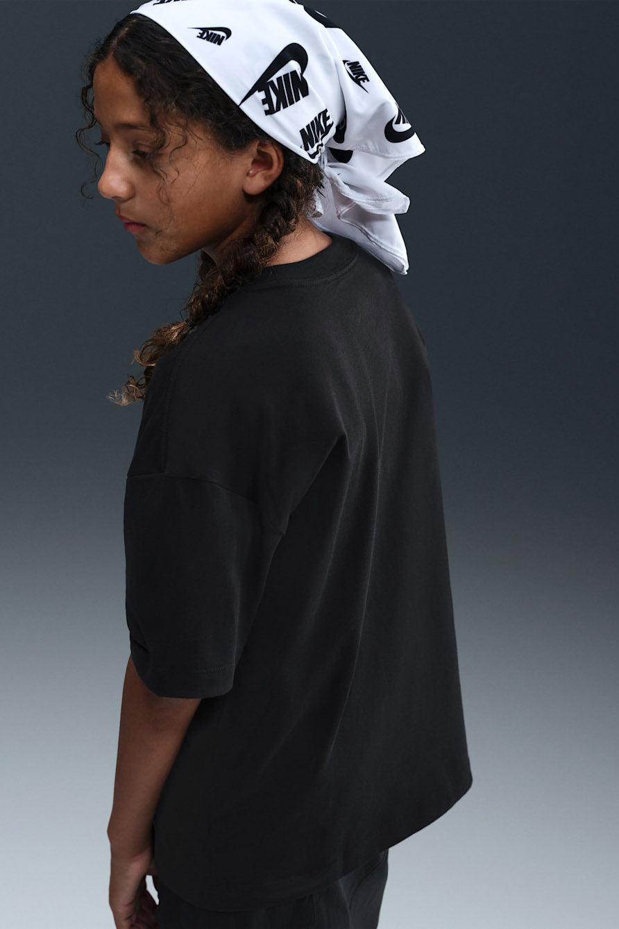 Butterfly t-shirt ample - Black