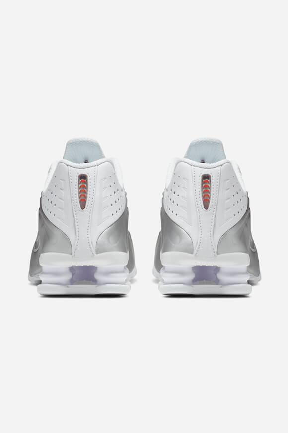Sneakers Shox R4 - White + Metallic Silver