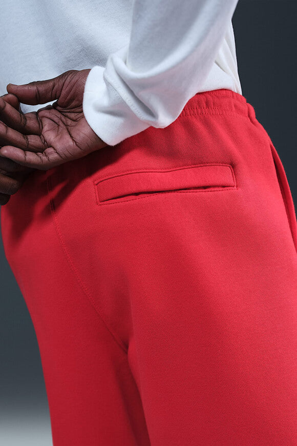 Pantaloncini da bagno in pile Club - Rosso Università