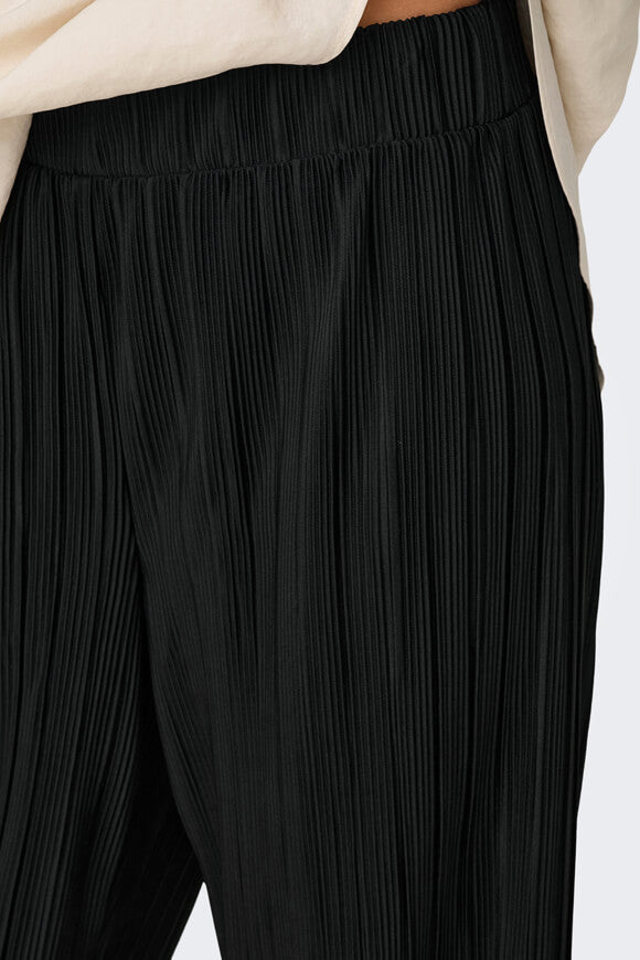 Ravenna pleated pants - Black