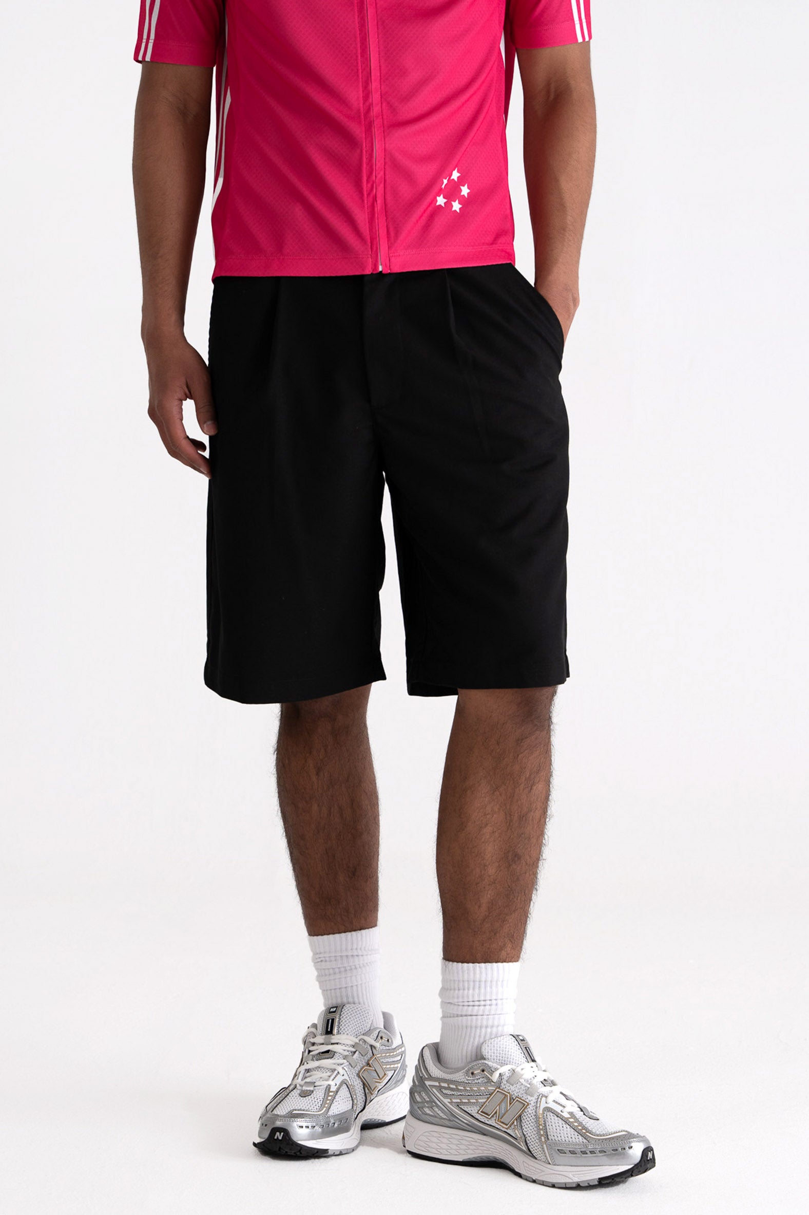 Stoffshorts - Black