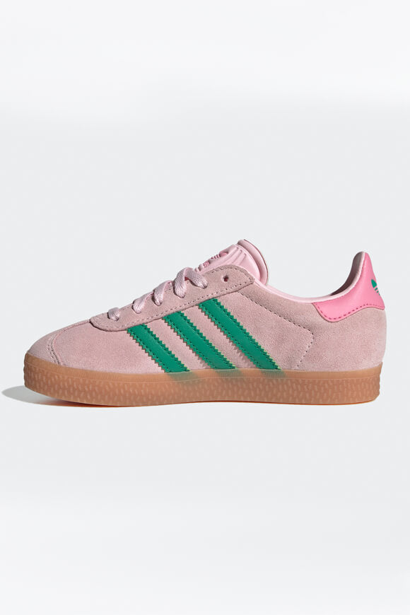 Gazelle Kids Sneaker - Clear Pink + Court Green