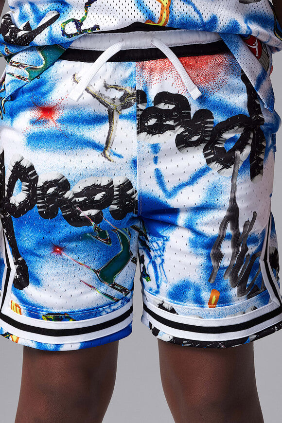 Pantaloncini a rete Diamond - Hyper Cobalt