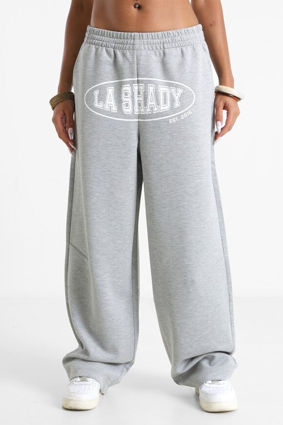 Pantaloni della tuta - grigio screziato