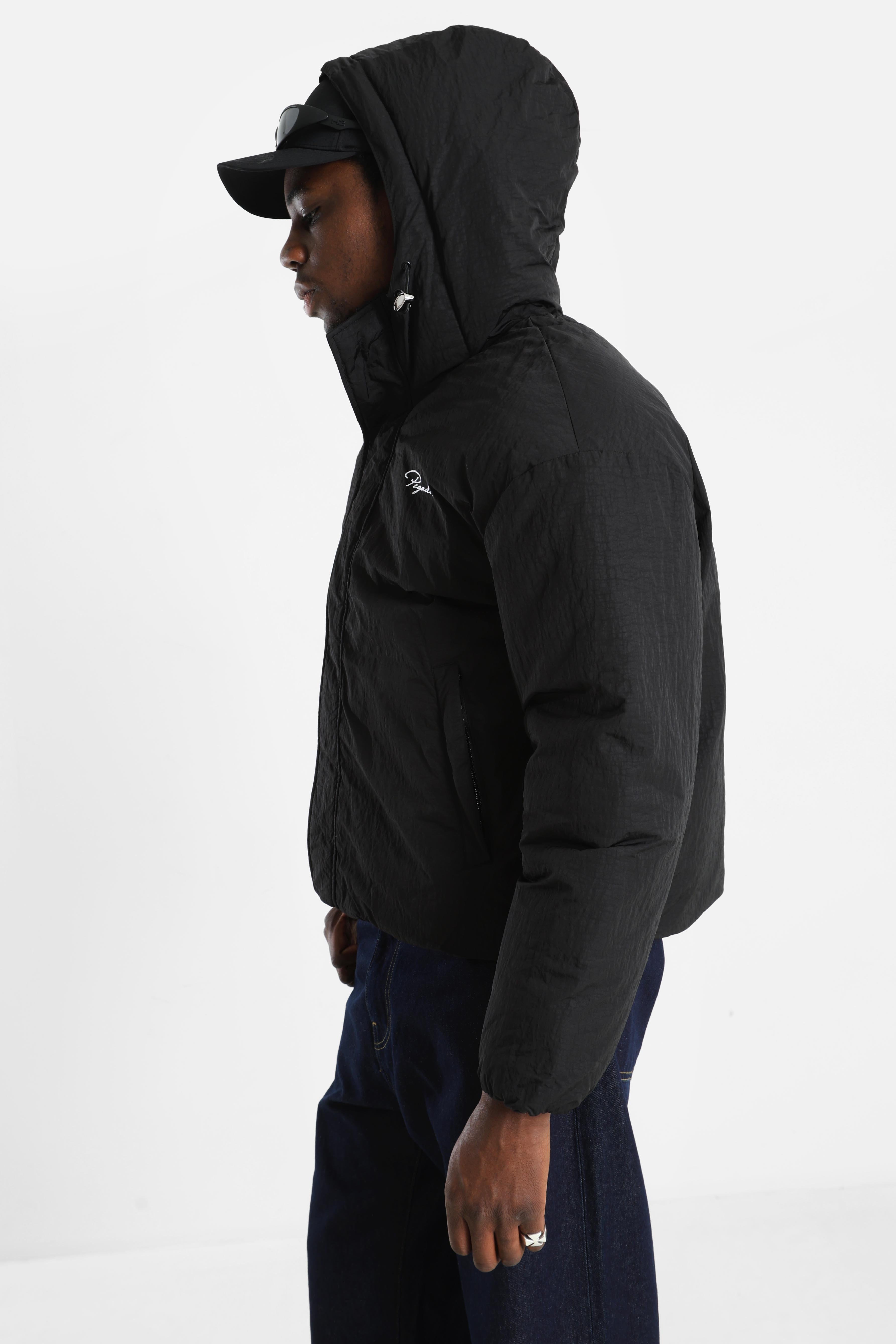 Edson Wattierte Jacke - Black