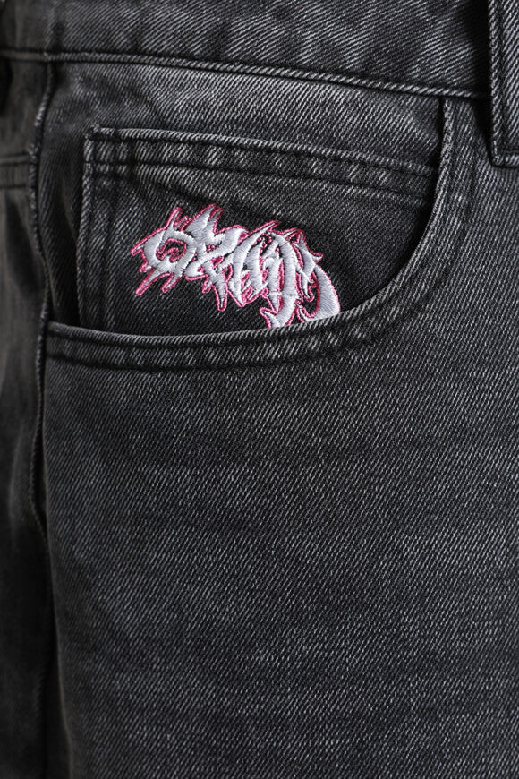 Jeans baggy fit - Nero lavato