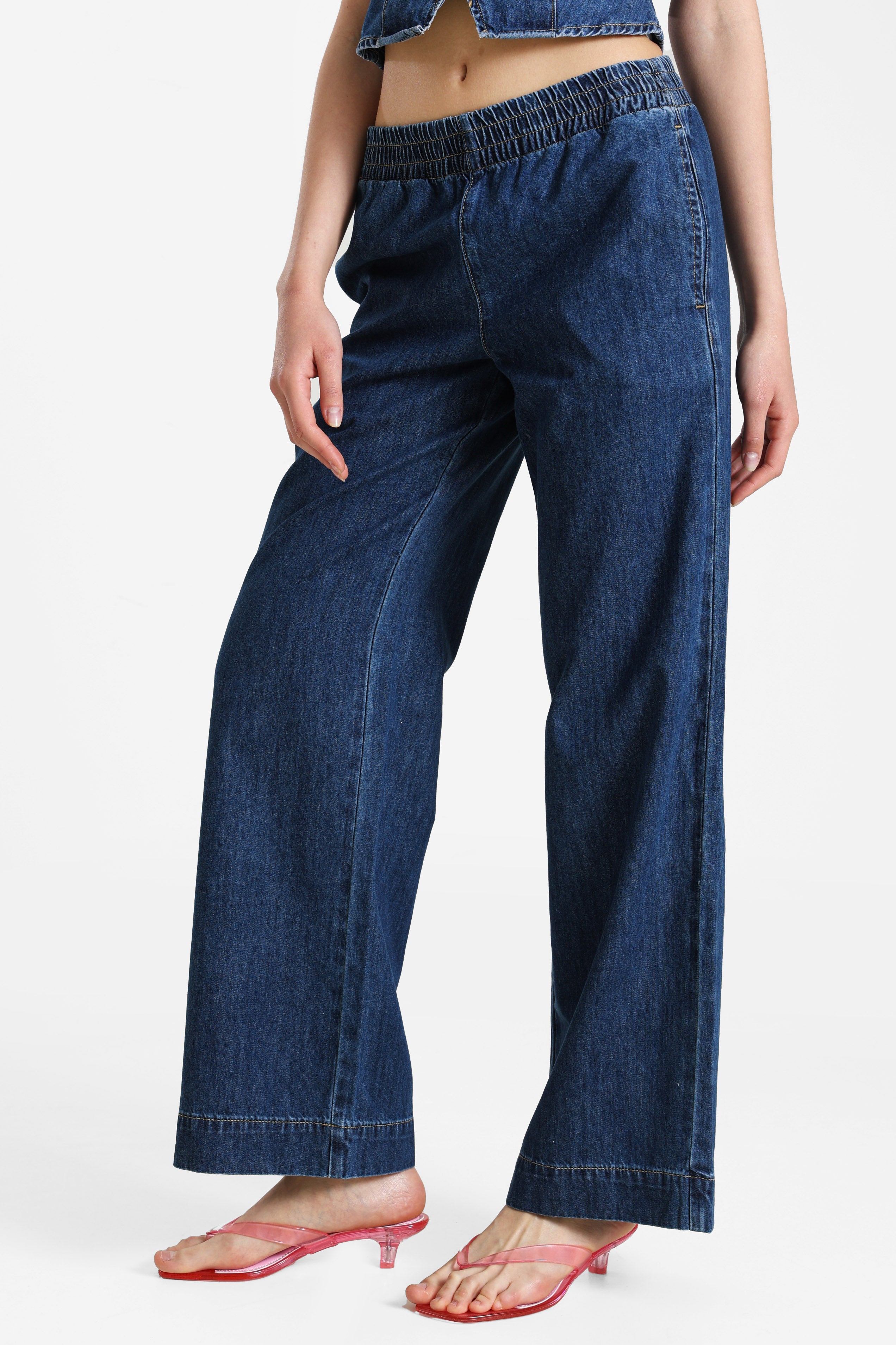 Denim trousers - Bleu denim