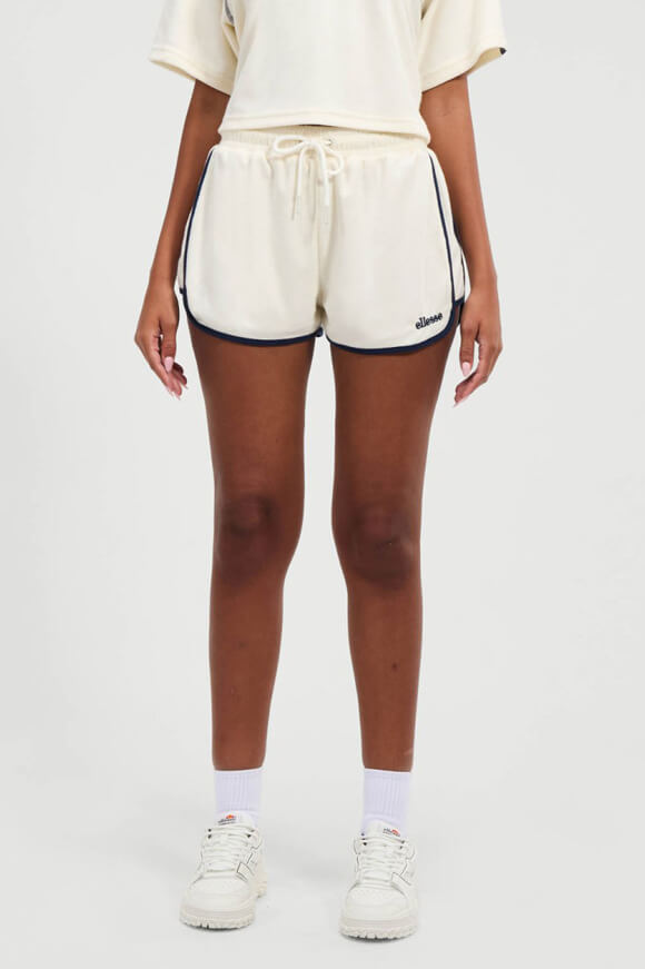 Flor Frottee Shorts - Offwhite