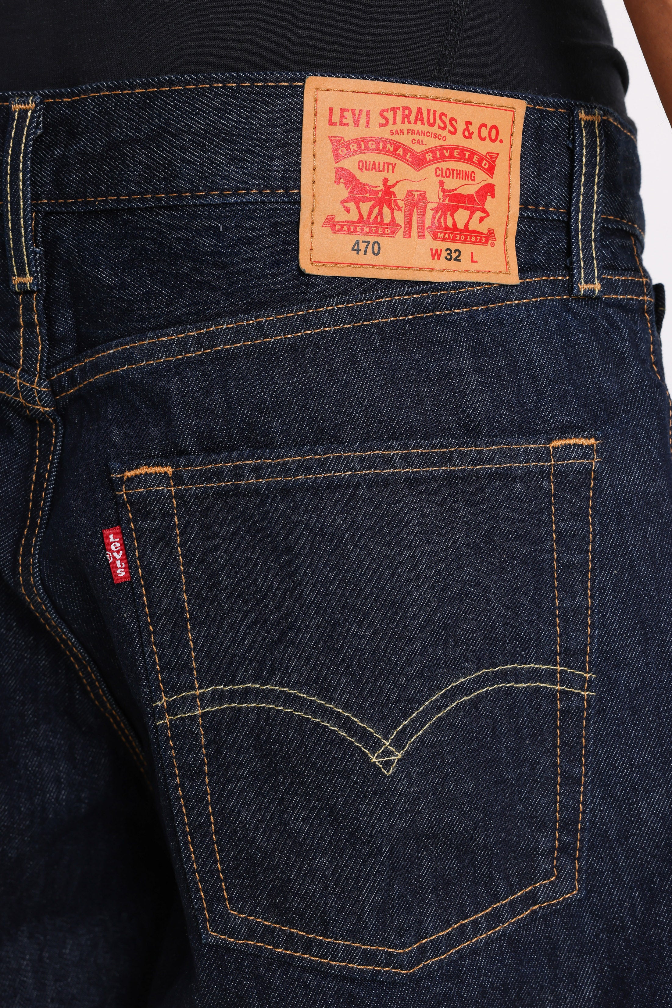 Denim bermuda shorts - Rinse Ruler