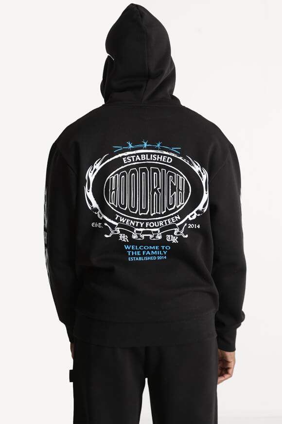 Sweatshirt ample à capuchon - Black